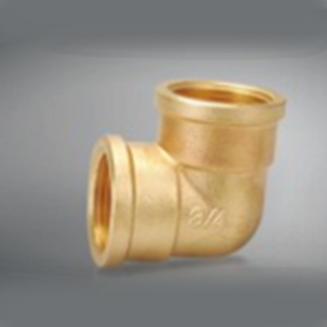 brass female-female elbow