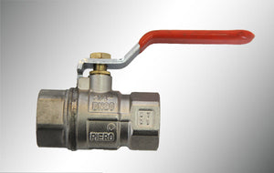 Nickel plated ball valve