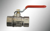 Nickel plated ball valve